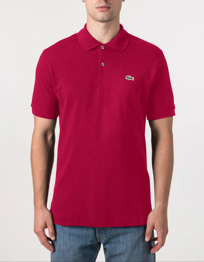 Classic Fit L1212 Croc Logo Polo Shirt