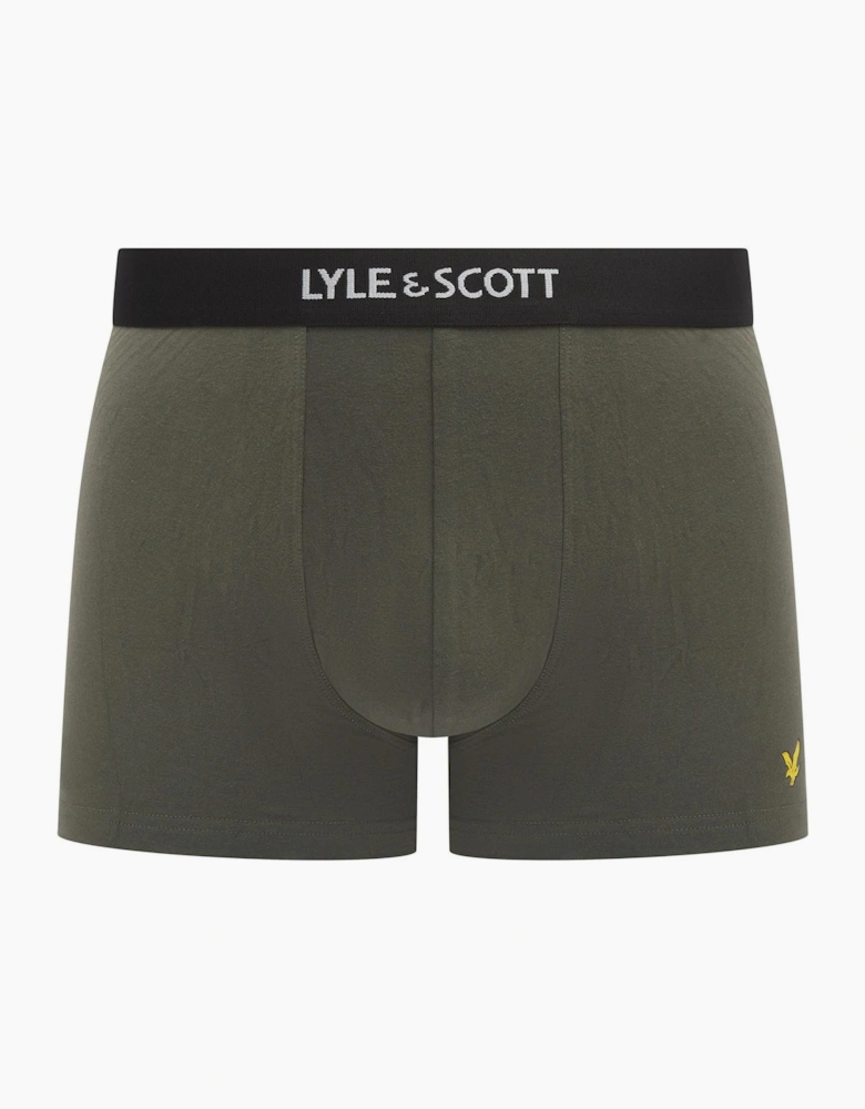 3 Pack Plain Design Trunk with Logo