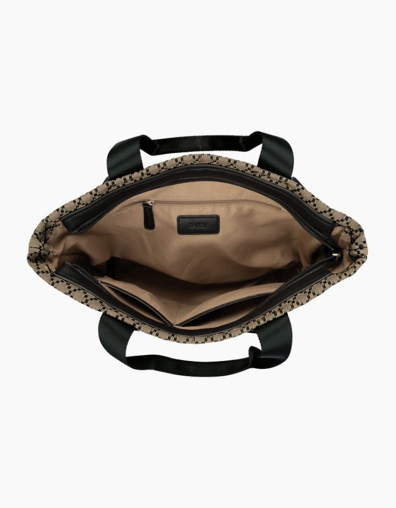 Helmea Womens Zip Shopper Bag