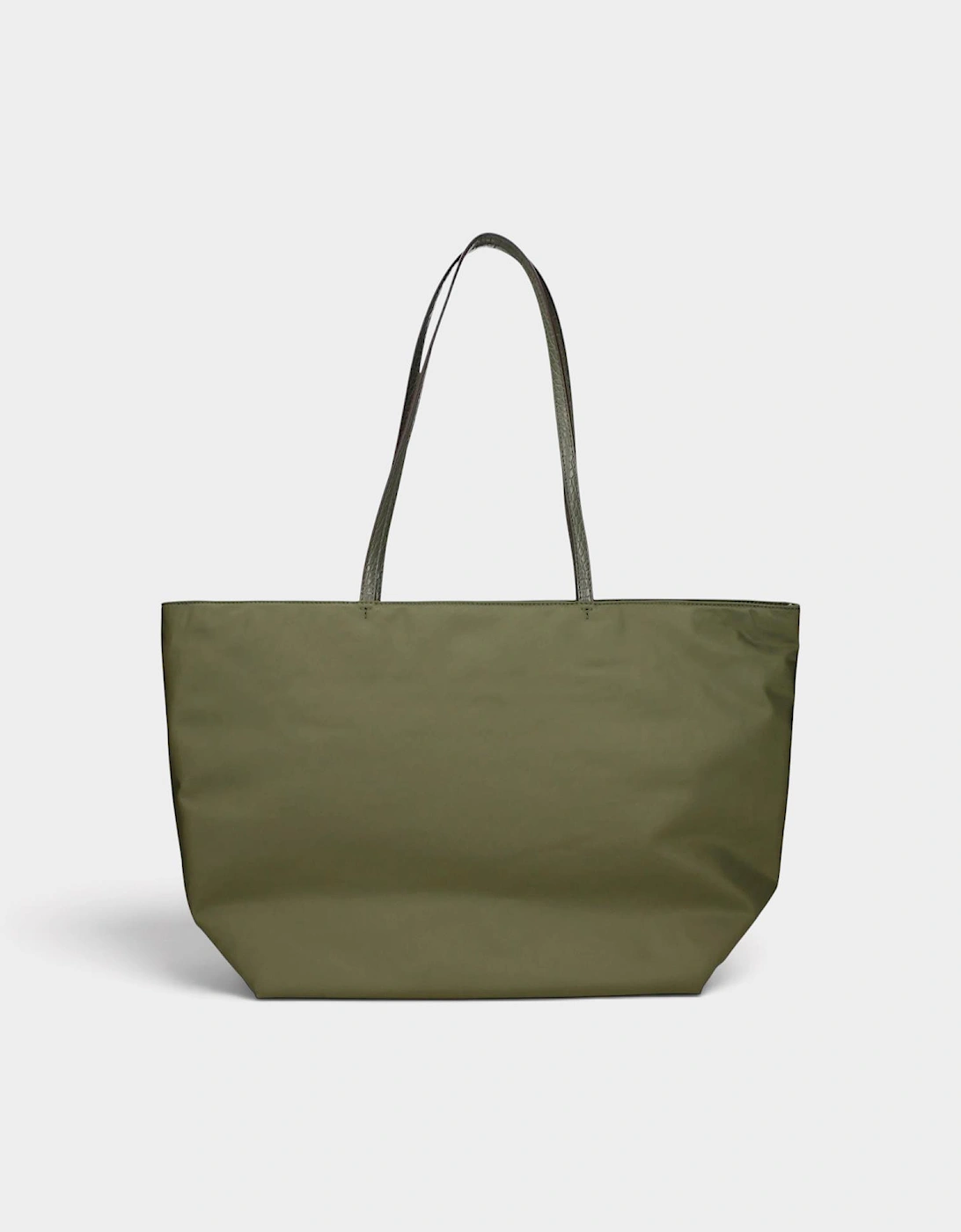 Nylon Tote Bag Khaki Green