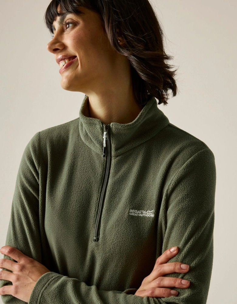 Regatta Great Outdoors Womens/Ladies Sweetheart 1/4 Zip Fleece Top