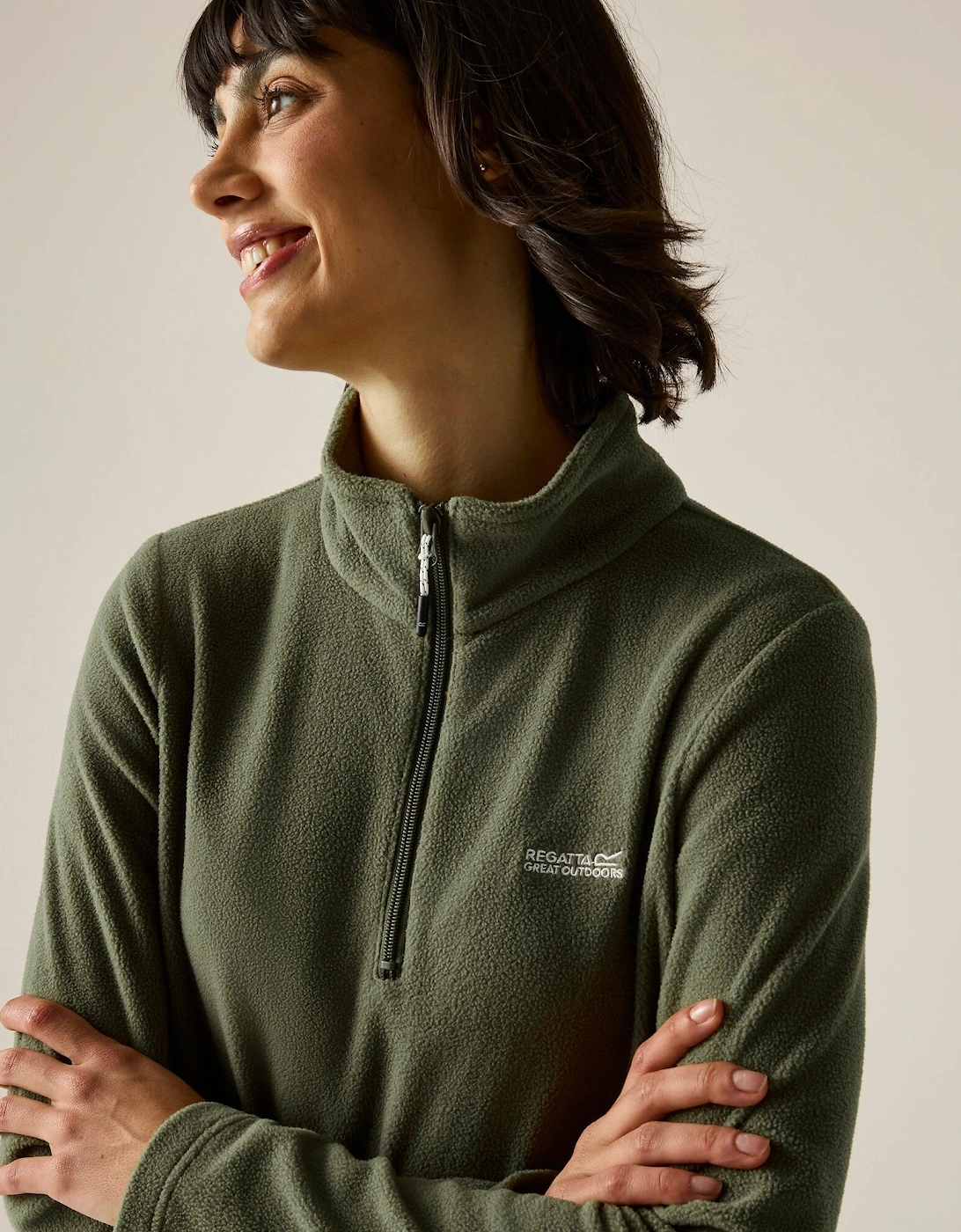 Regatta Great Outdoors Womens/Ladies Sweetheart 1/4 Zip Fleece Top
