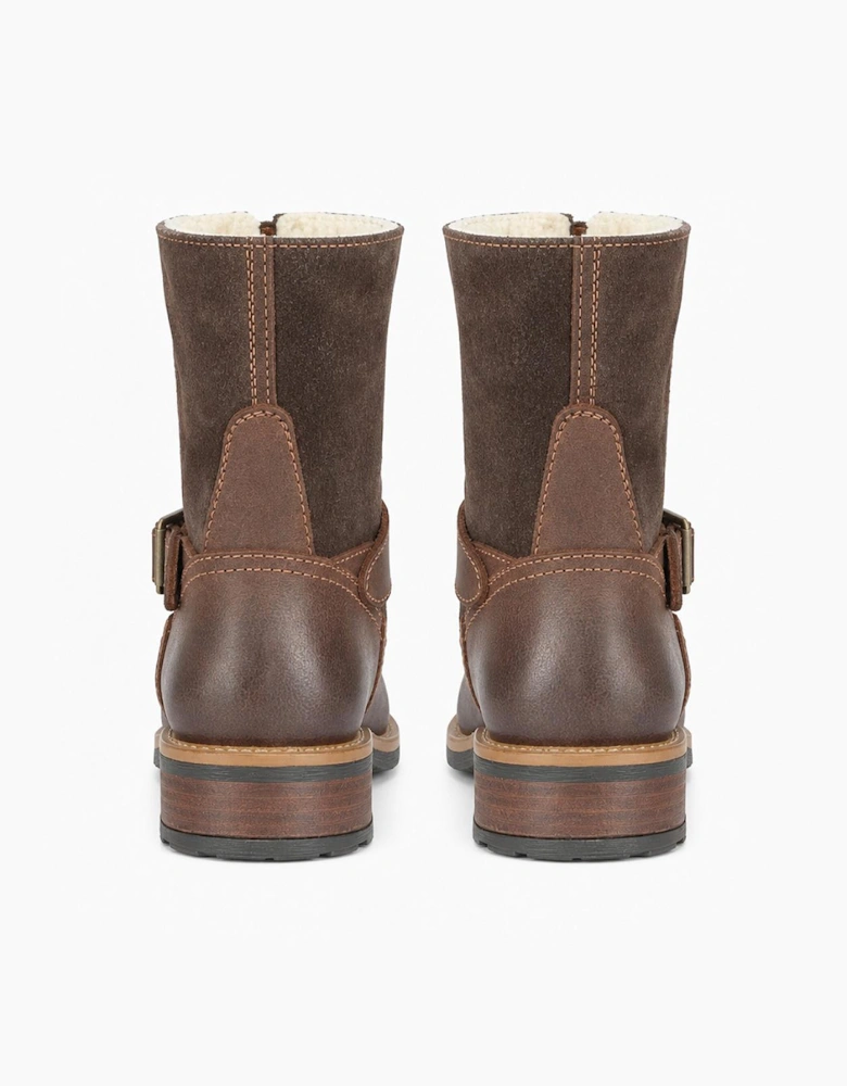 Woodland PEDRA Womens Mid Calf Boots Brown