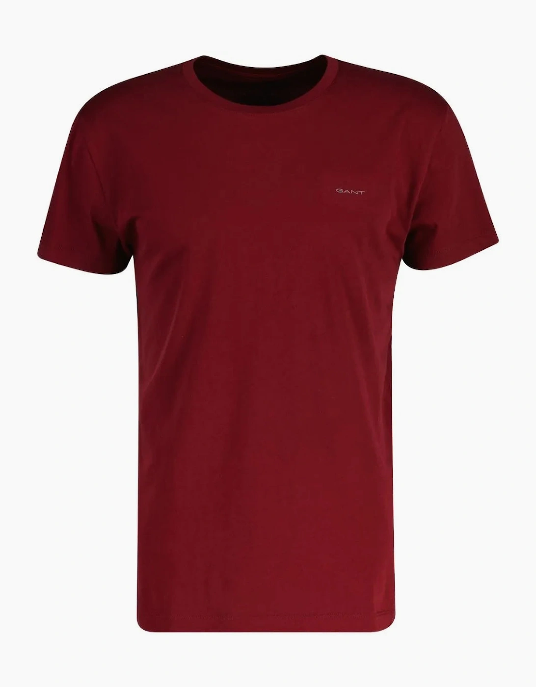 2-Pack Crew-Neck T-Shirts, Green/Burgundy