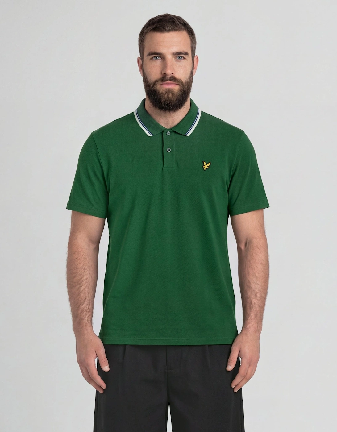 Tipped Track Polo Shirt