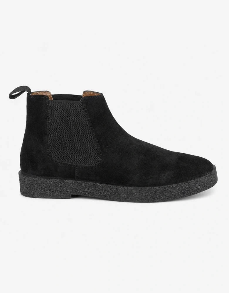 Roamers OSCAR Mens Chelsea Boots Black