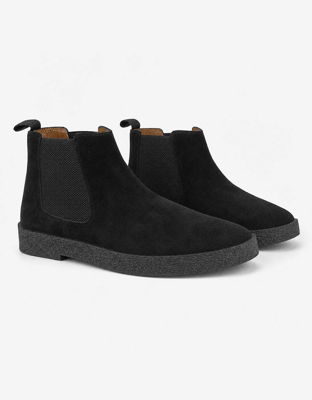 Roamers OSCAR Mens Chelsea Boots Black