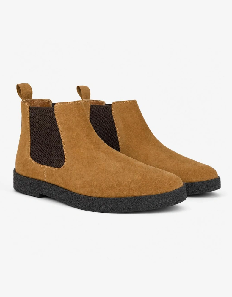 Roamers OSCAR Mens Chelsea Boots Tan