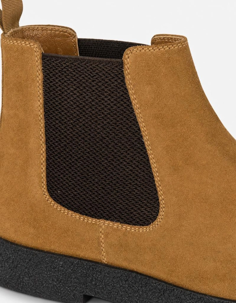 Roamers OSCAR Mens Chelsea Boots Tan