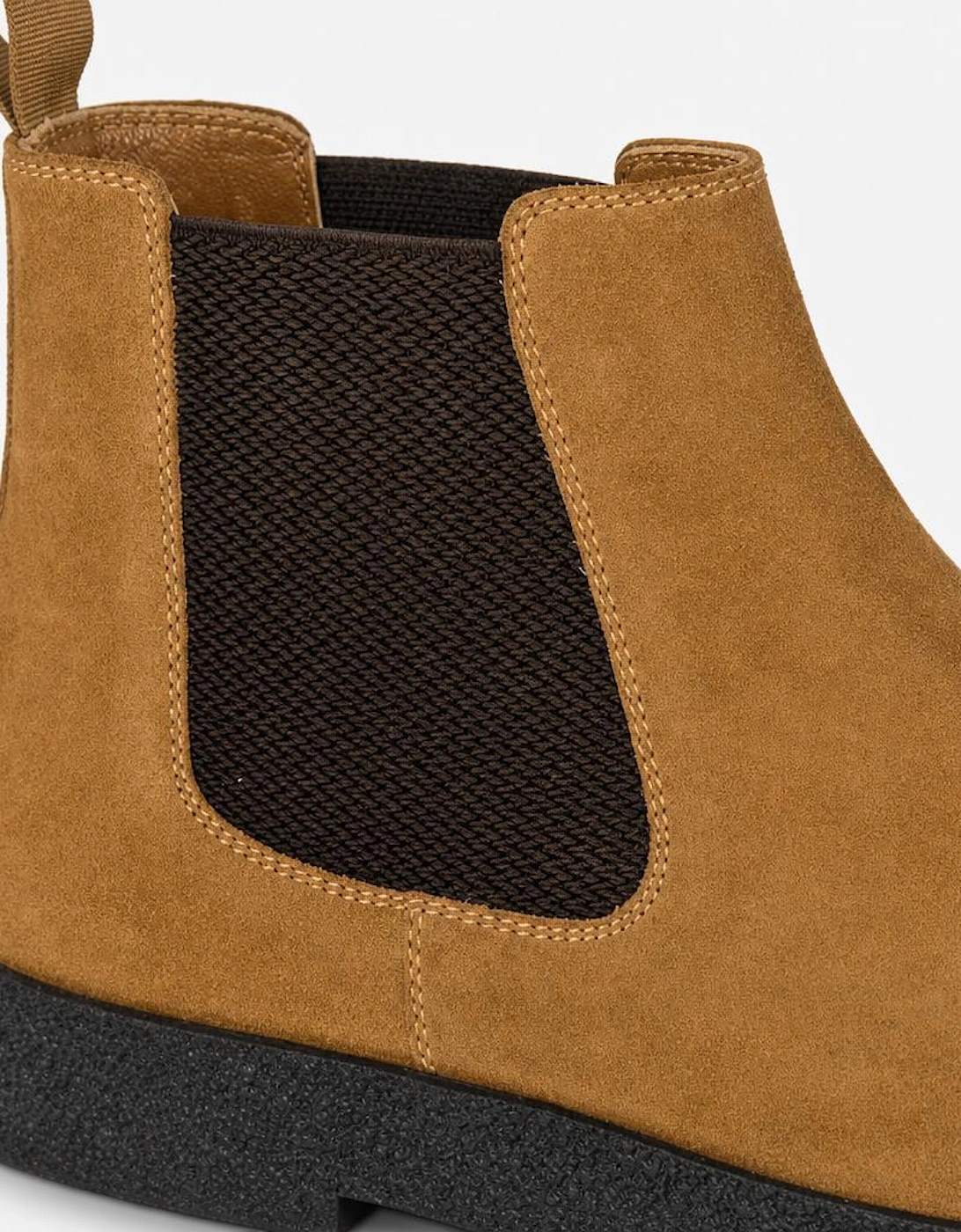 Roamers OSCAR Mens Chelsea Boots Tan