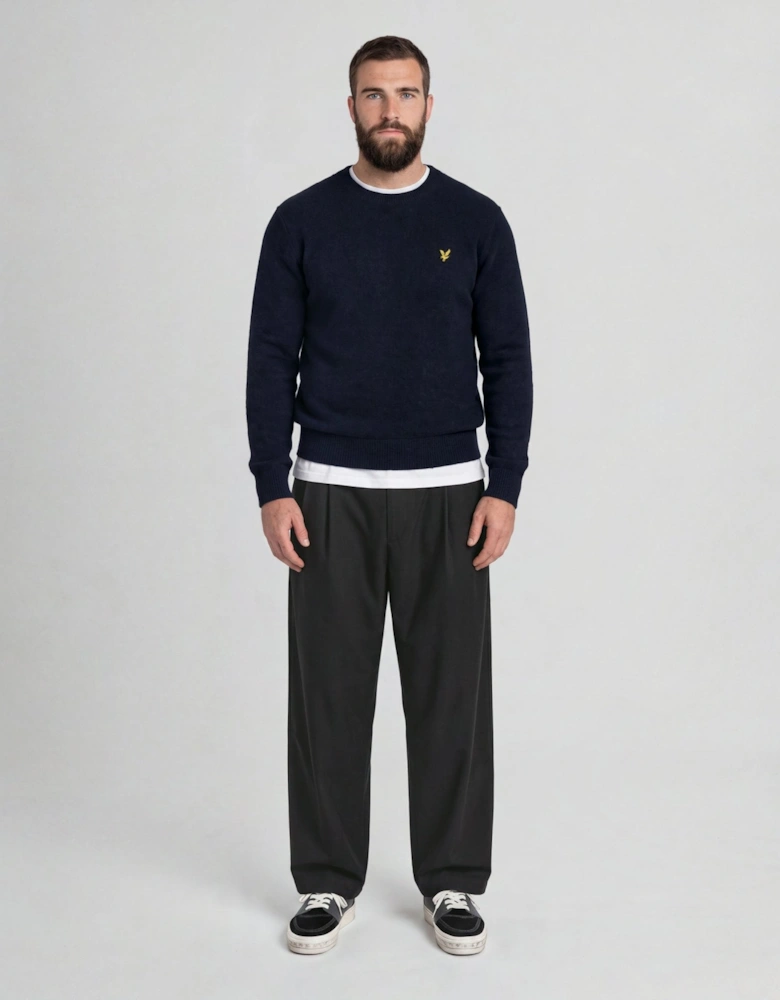 Brushed Crew Neck Jumper