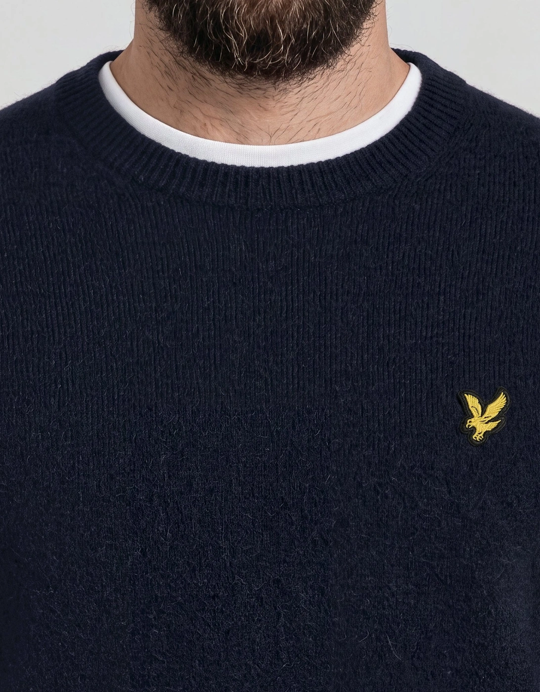 Brushed Crew Neck Jumper