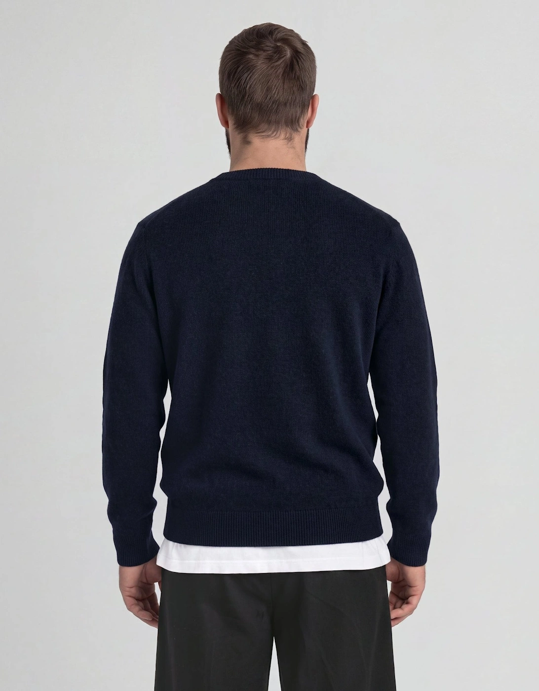 Brushed Crew Neck Jumper