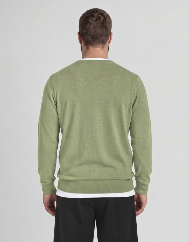 Cotton Merino Crew Neck Jumper