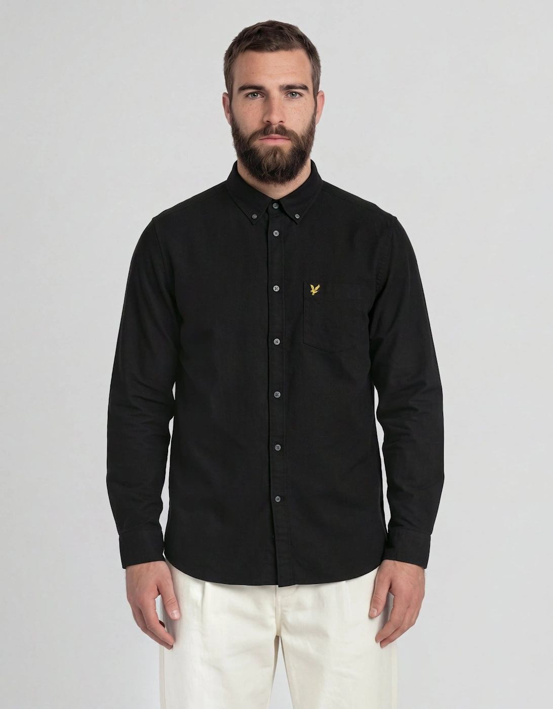 Cotton Button Down Oxford Shirt