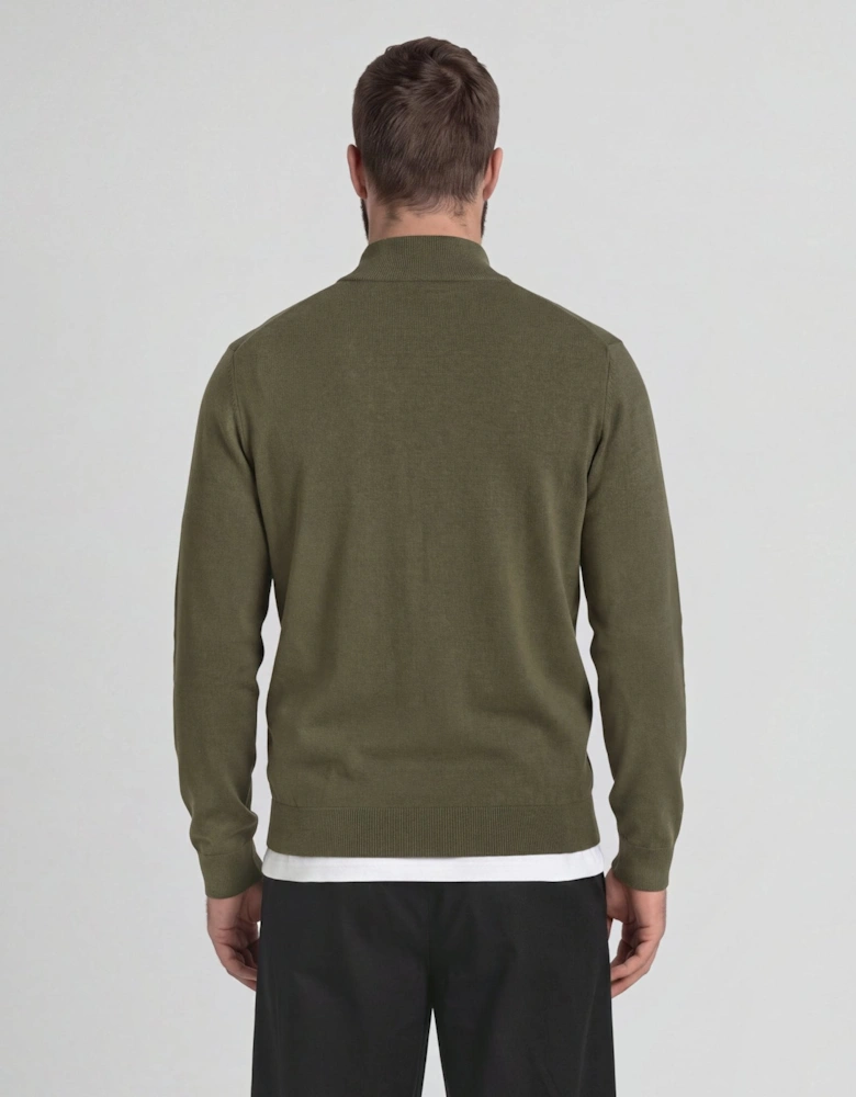 Cotton Merino 1/4 Zip Jumper