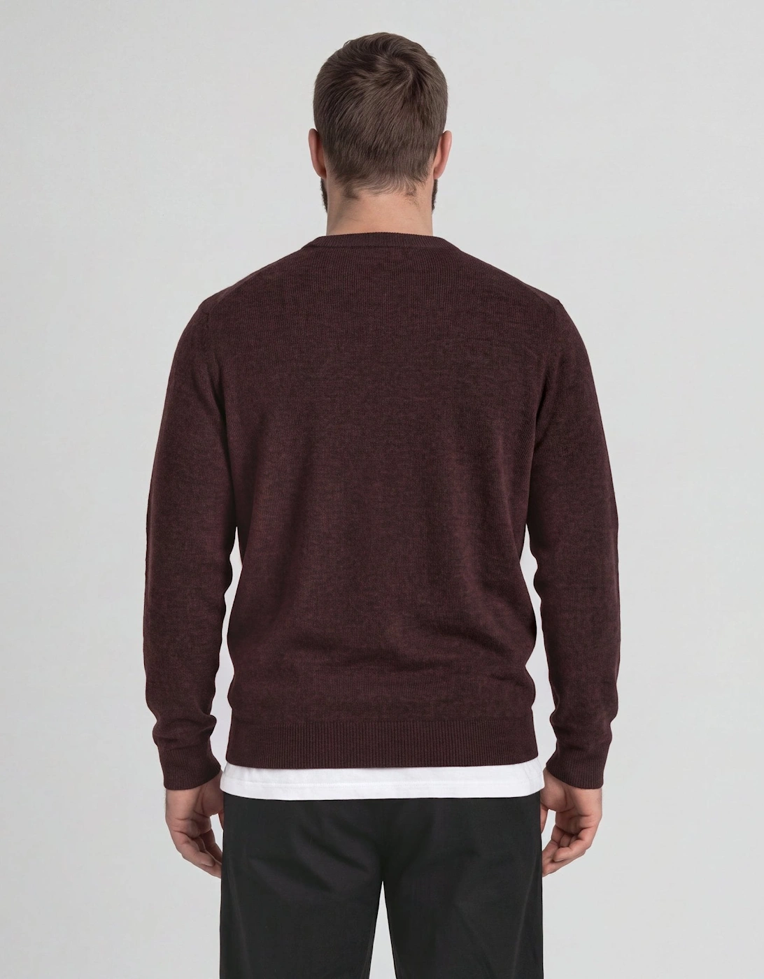 Lambswool Blend Crew Neck Jumper
