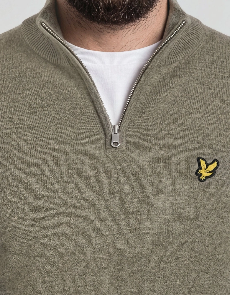 Lambswool Blend 1/4 Zip Jumper