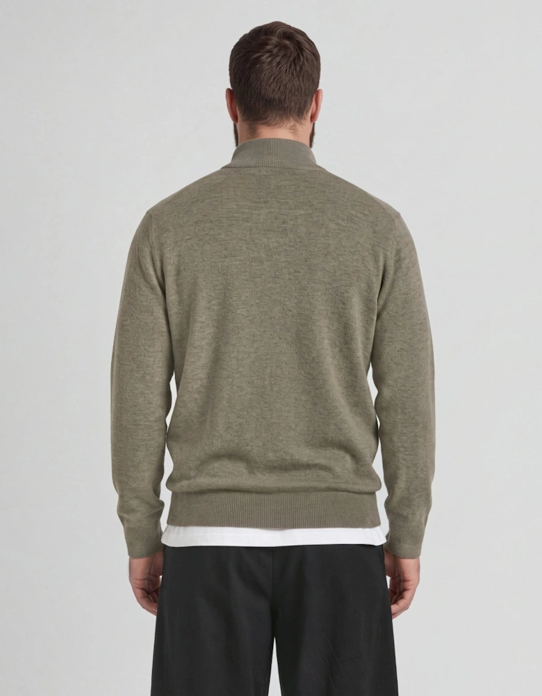 Lambswool Blend 1/4 Zip Jumper
