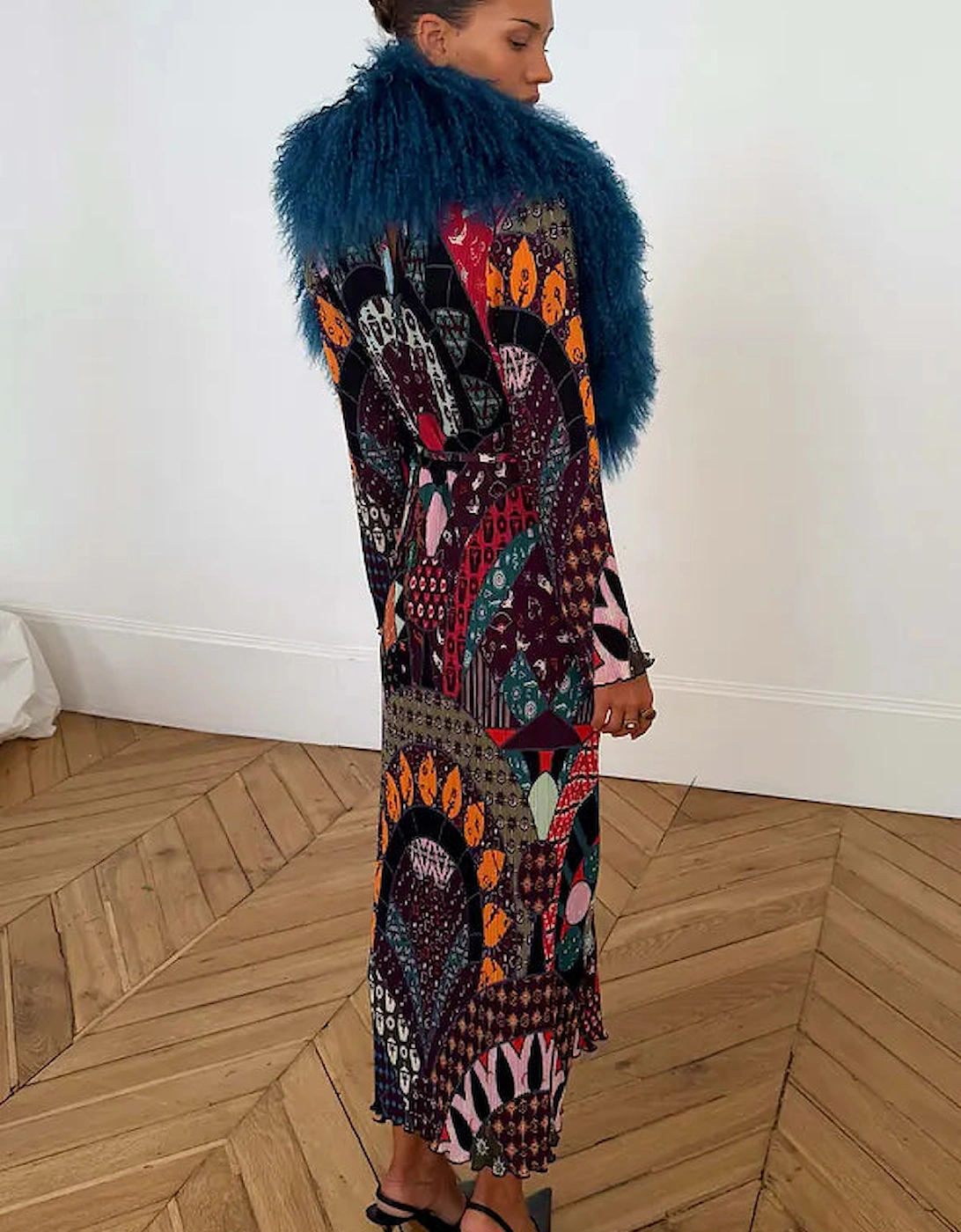 Black Casablanca Gaia dress