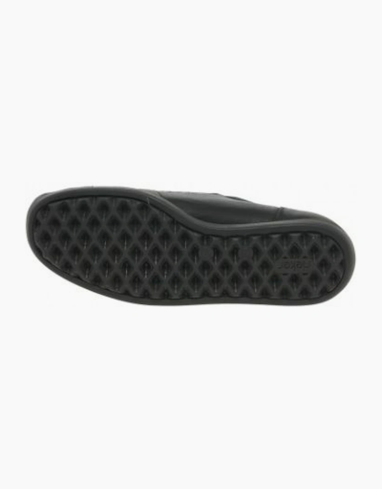 Rieker Shoes 44287-00 black slip on waterproof shoe