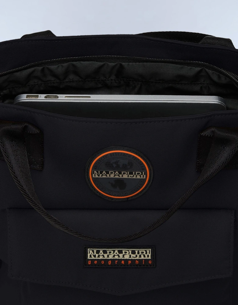 Voyage Tote Black Backpack