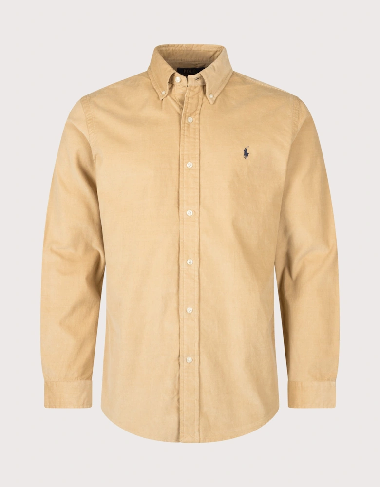 Custom Fit Corduroy Shirt