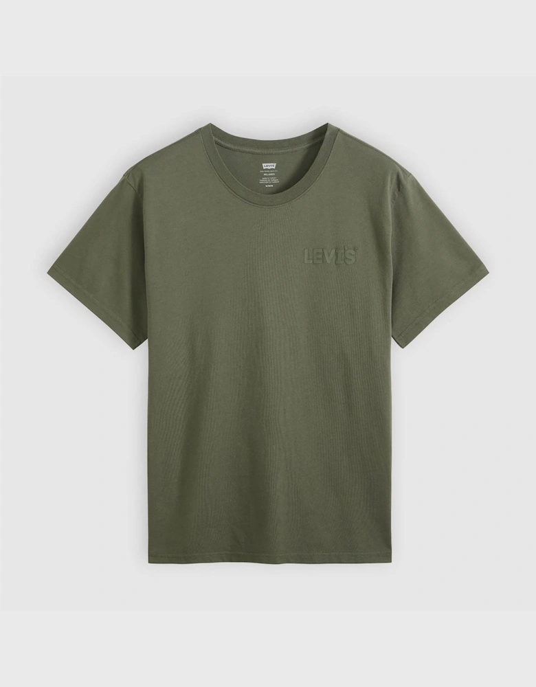 Headline Logo Cotton Relaxed Fit T-Shirt