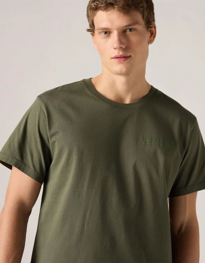 Headline Logo Cotton Relaxed Fit T-Shirt