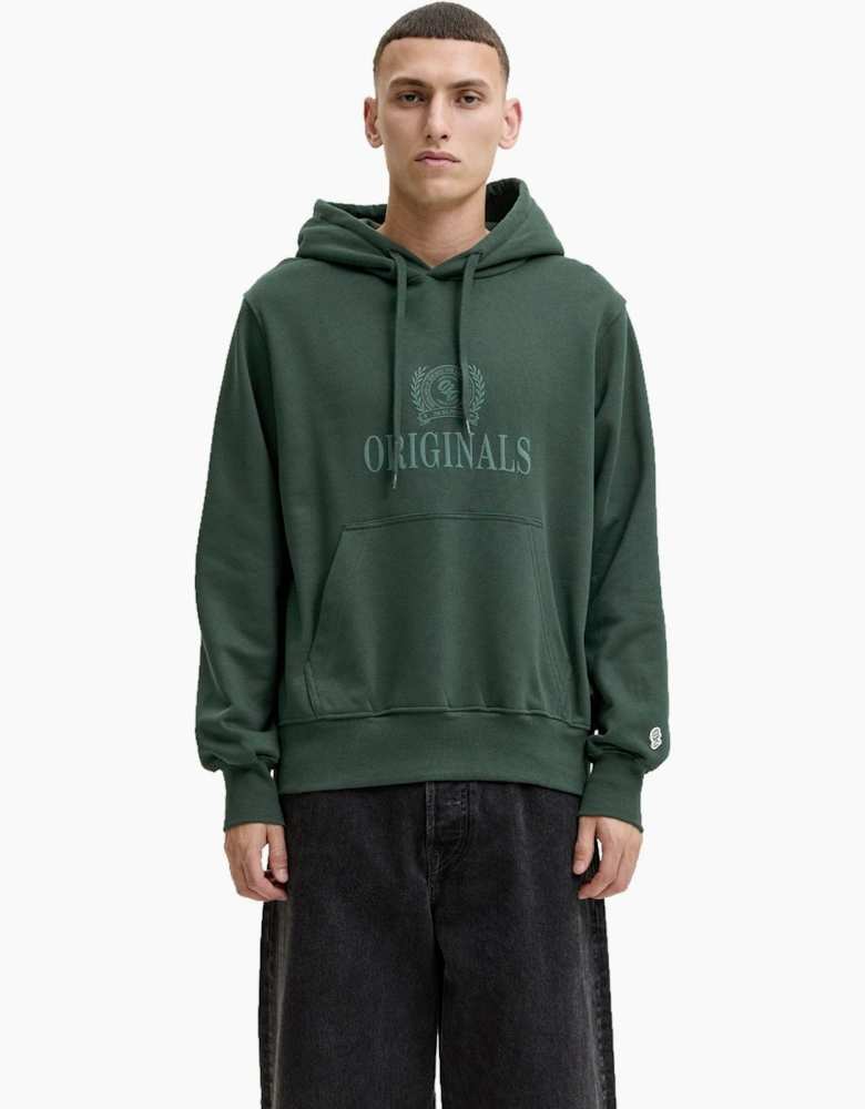 Jack & Jones Mens Jorfrederiksberg Monogram Hoodie