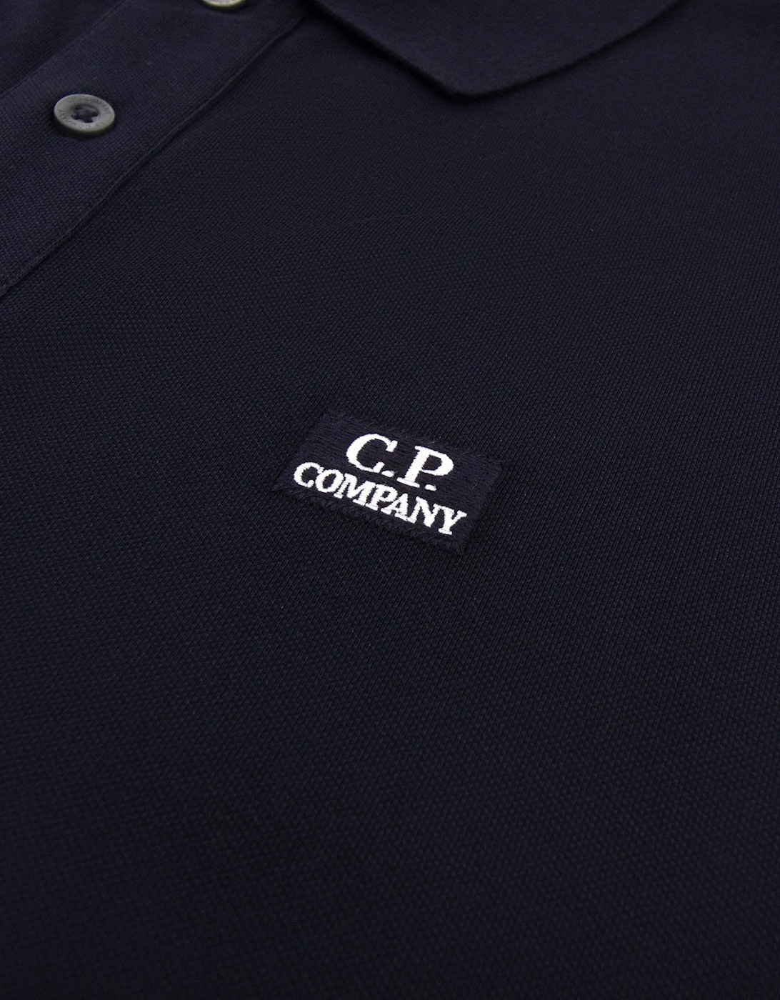 Cp Company Stretch Piquet Short Sleeve Polo NAVY 888