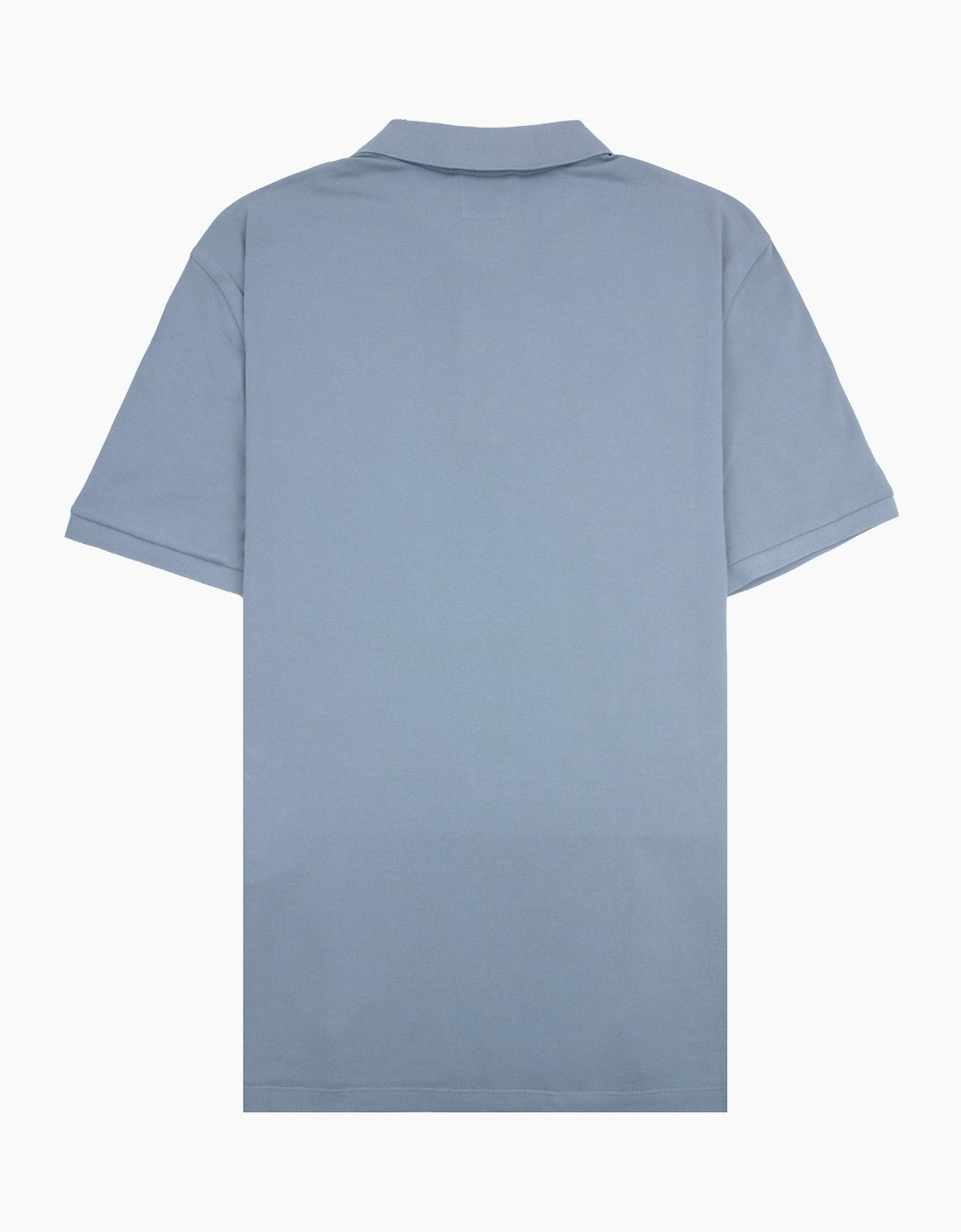Cp Company Stretch Piquet Short Sleeve Polo BLUE 809