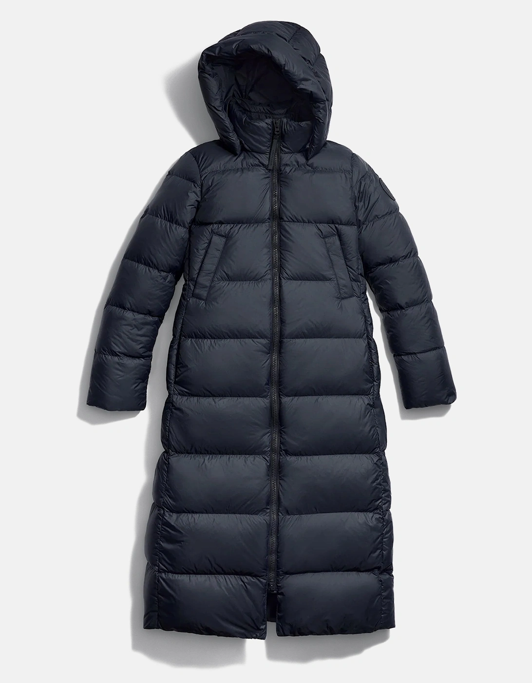 Womens Mystique Puffer Coat TB Navy