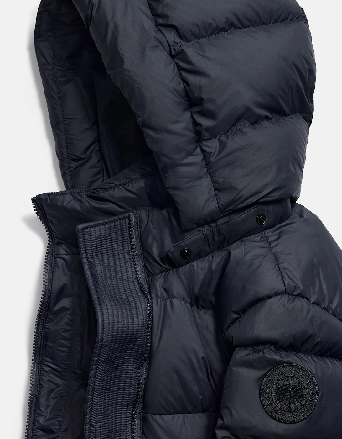 Womens Mystique Puffer Coat TB Navy