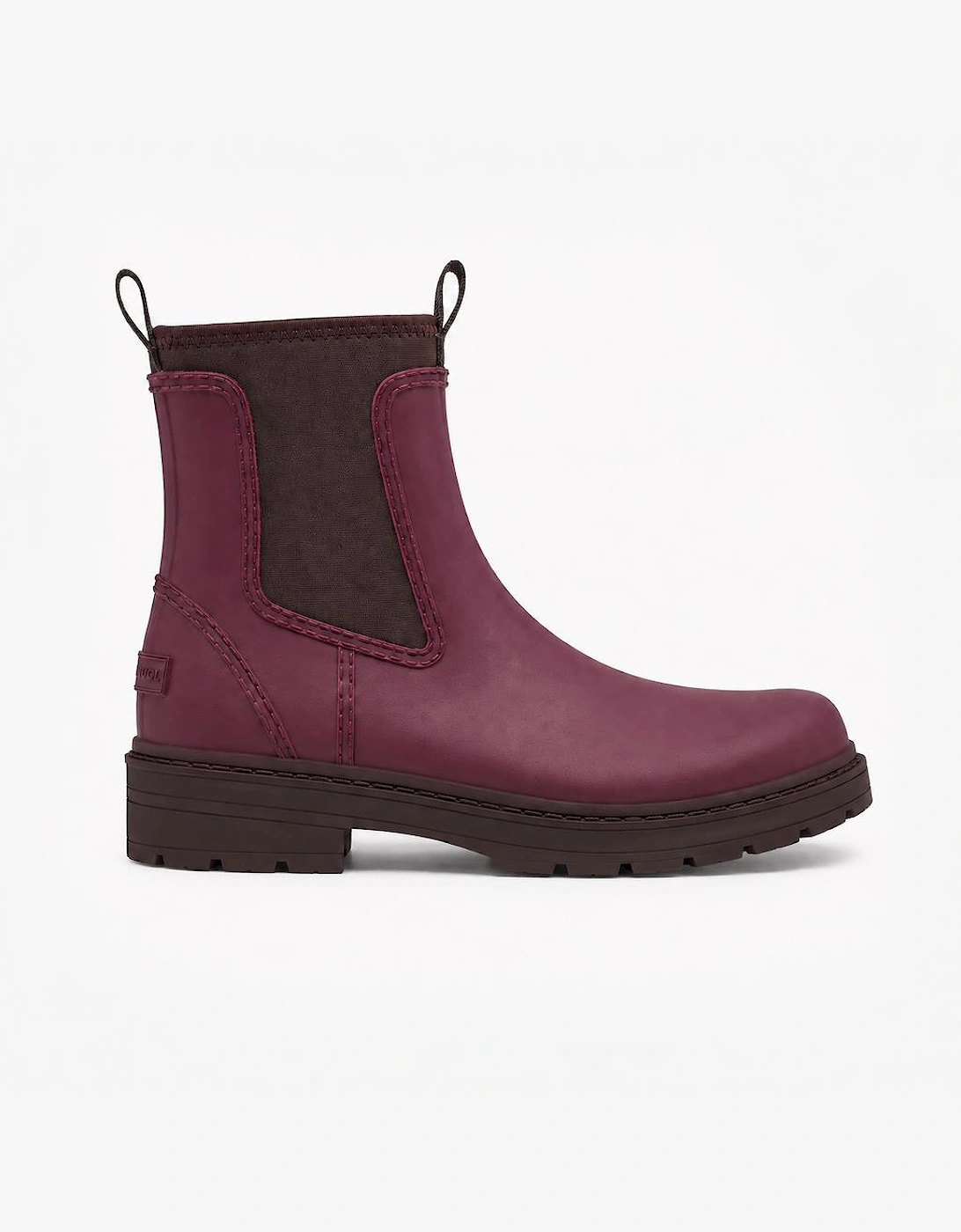Joules OAKFIELD Womens Chelsea Boots Cherry/Chocolate