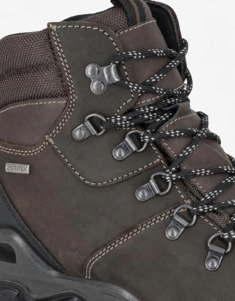 IMAC DENNIS Mens Ankle Boots Dark Brown