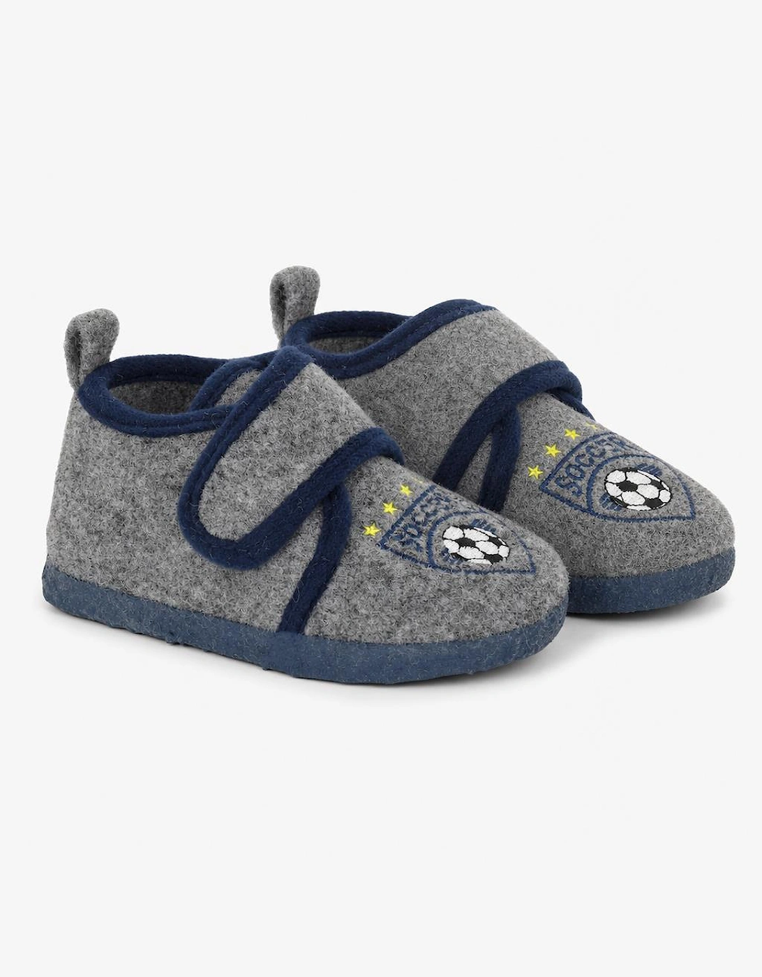 Sleepers LEAGUE Unisex Kids Slipper Boots Dark Grey