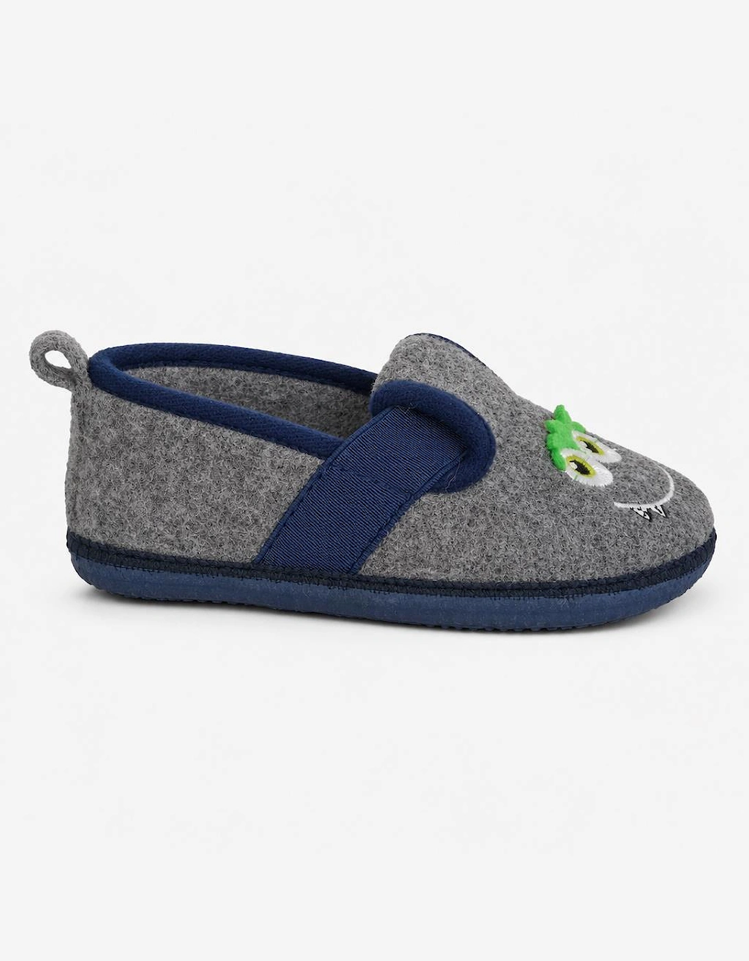 Sleepers YETI Unisex Kids Full Slippers Mid Grey