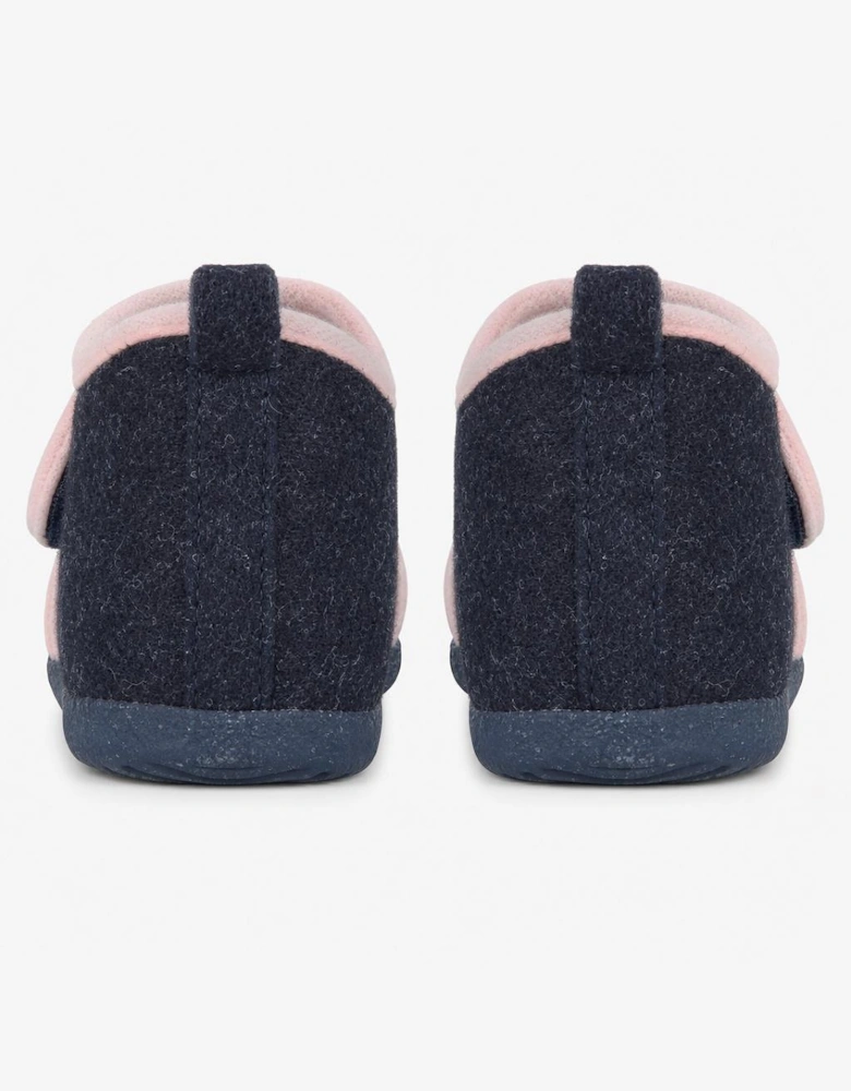 Sleepers KIT Unisex Kids Slipper Boots Navy