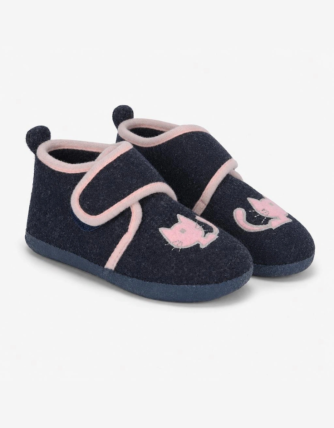 Sleepers KIT Unisex Kids Slipper Boots Navy