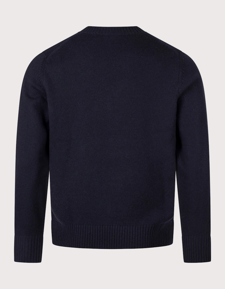 Classic Fit Wool Crewneck Jumper