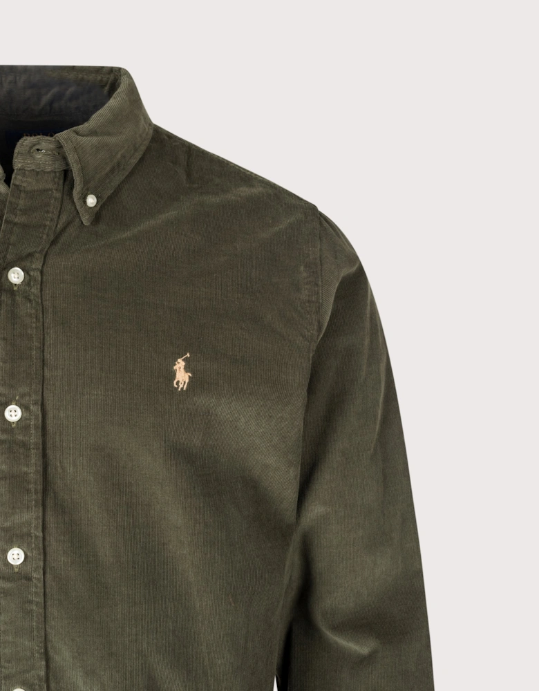 Custom Fit Corduroy Shirt