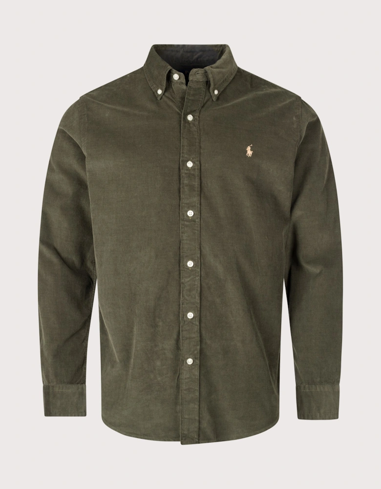 Custom Fit Corduroy Shirt
