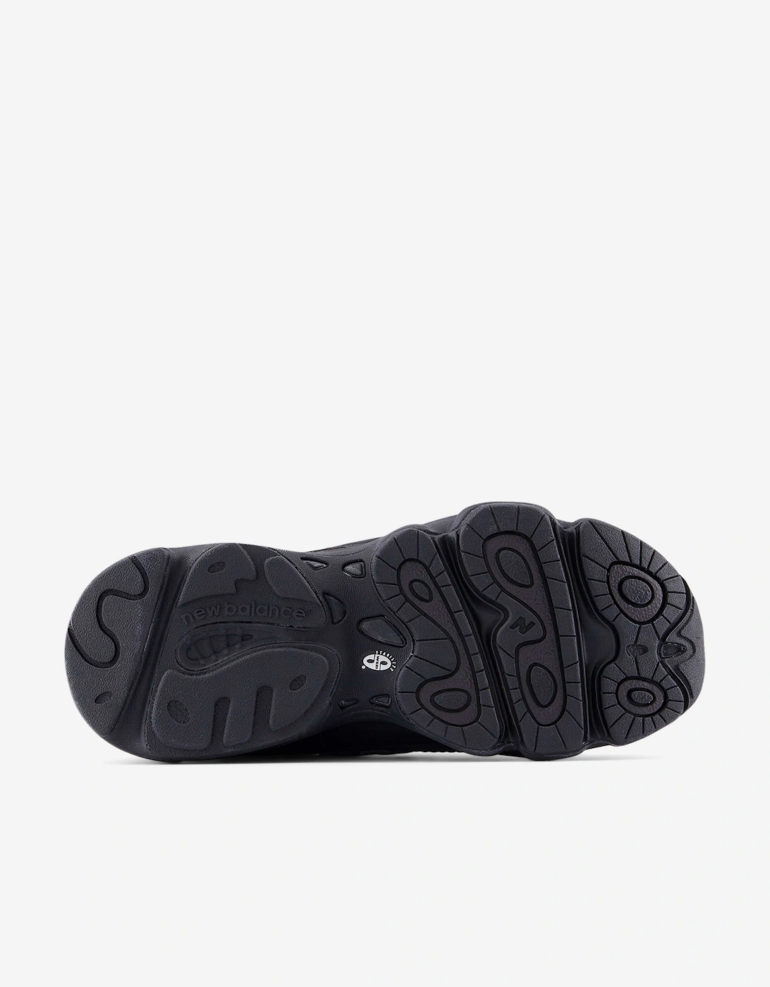 New Balance Kids 1000 Lace Trainers in Black