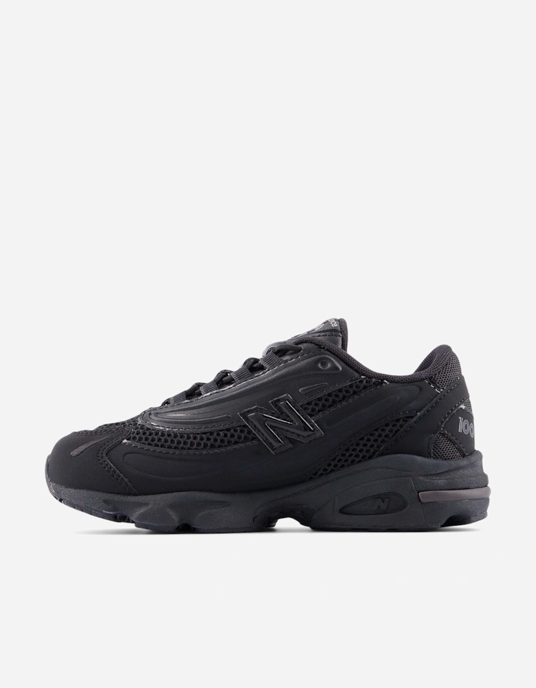 New Balance Kids 1000 Lace Trainers in Black