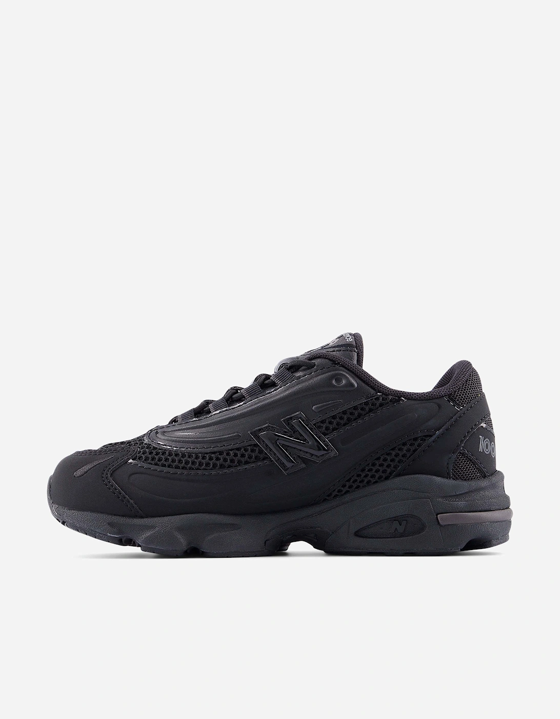 New Balance Kids 1000 Lace Trainers in Black