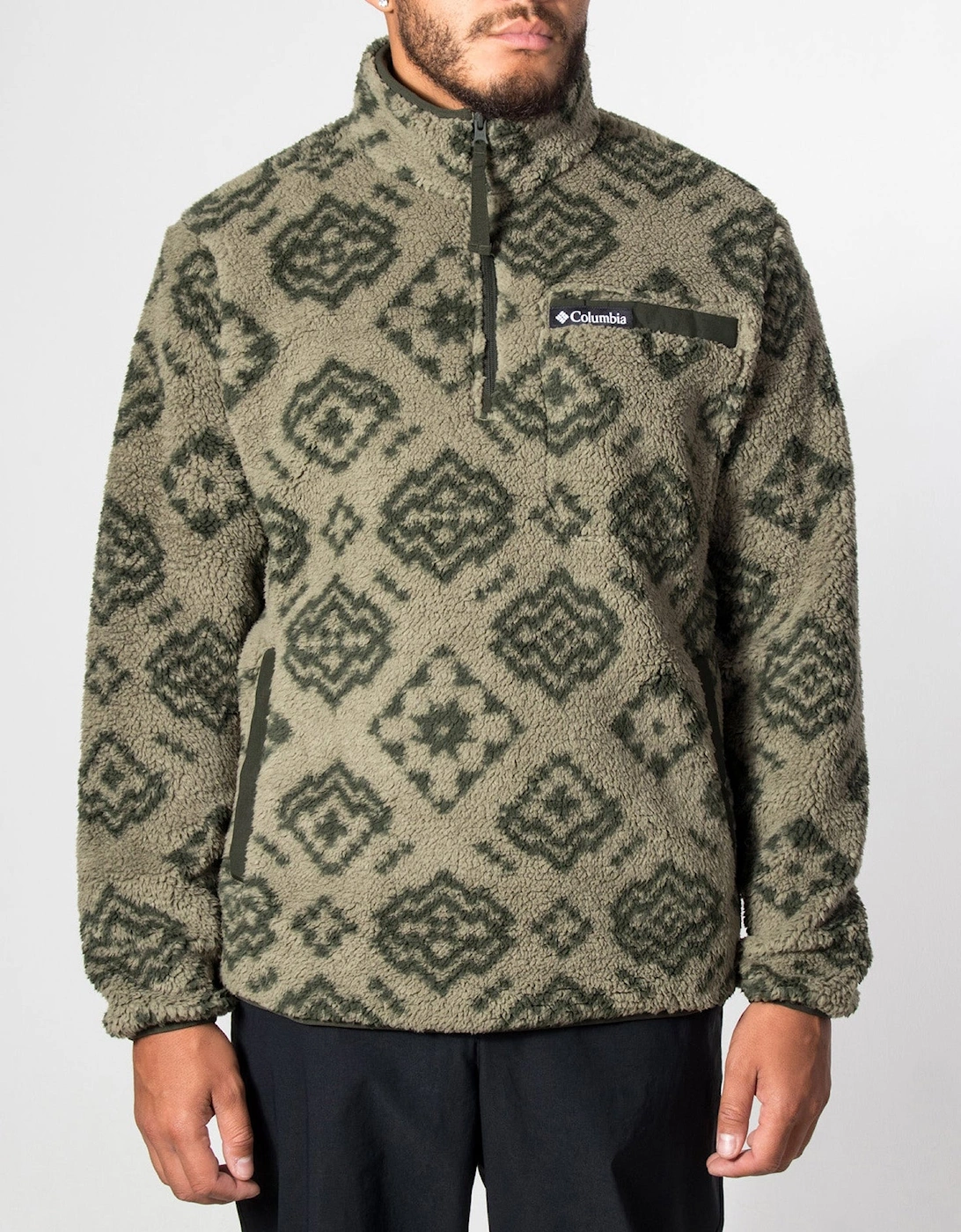 Regular Fit Rugged Ridge™ High Pile Quarter Zip Fleece