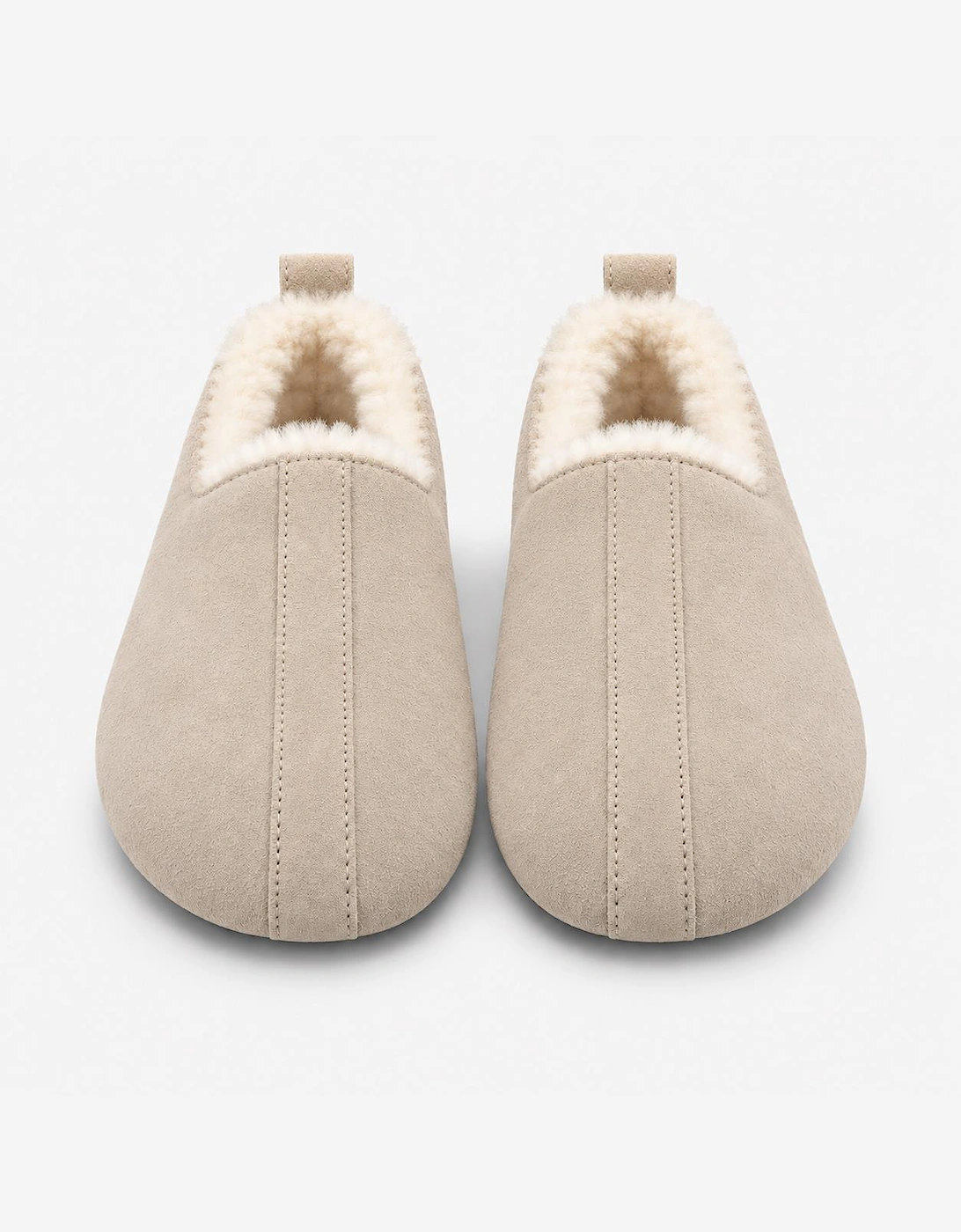 HOS Sheepskin PIXIE Womens Full Slippers Stone