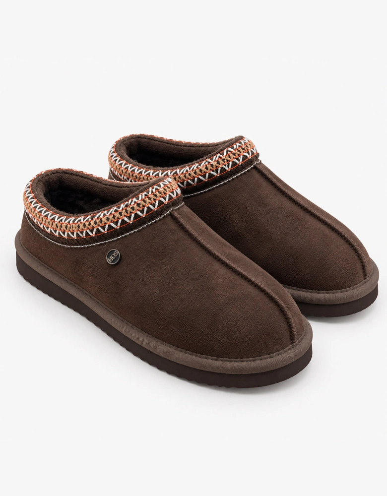 HOS Sheepskin BELLA Womens Mules Espresso
