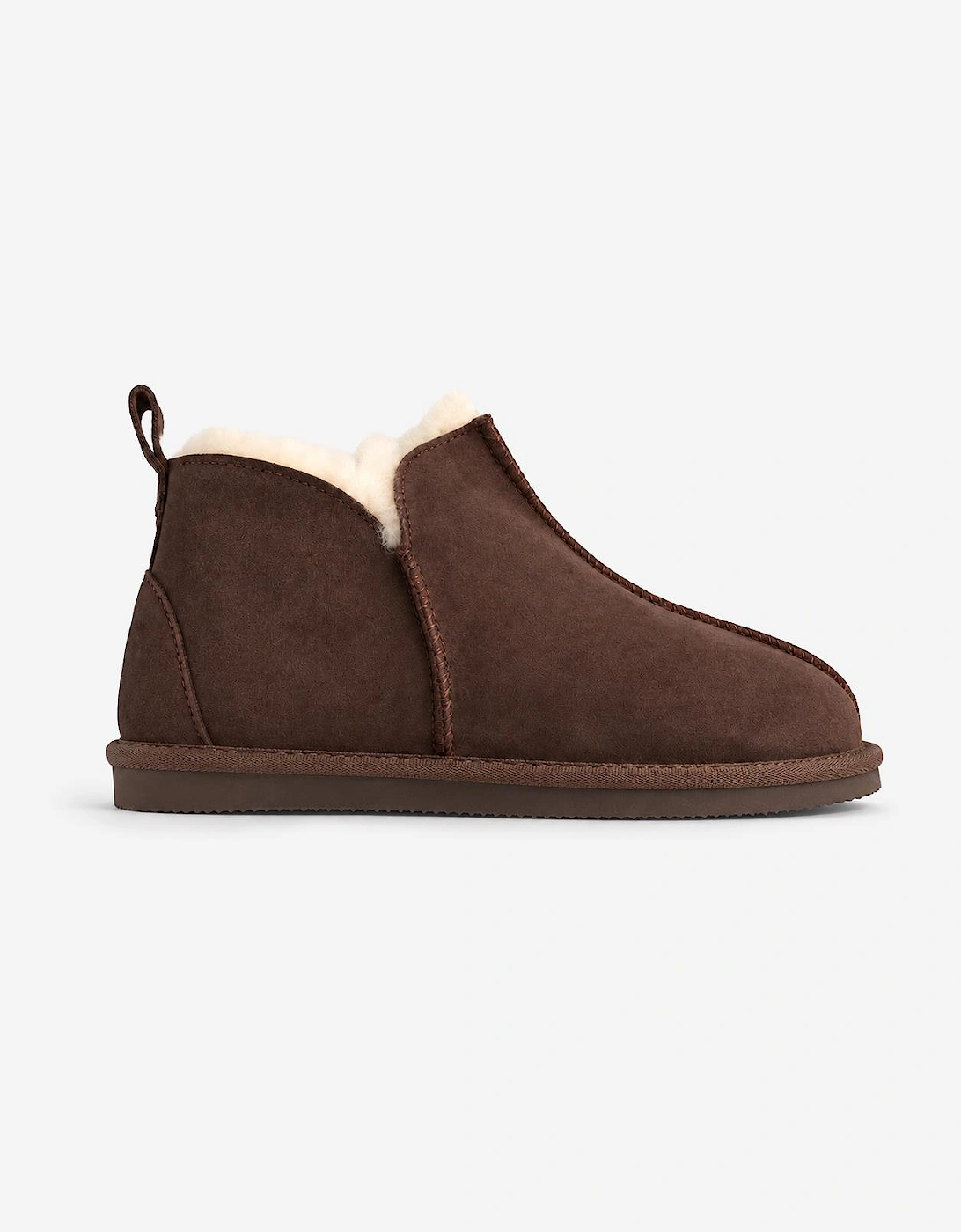 HOS Sheepskin TIA Womens Slipper Boots Espresso